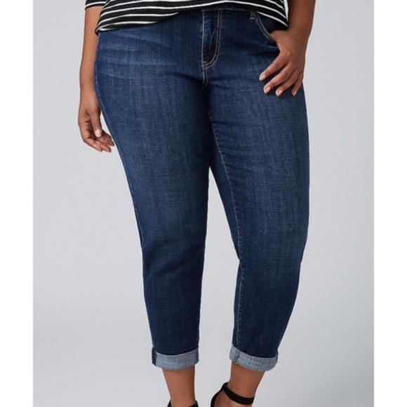 Lane bryant boyfriend jeans Clearance